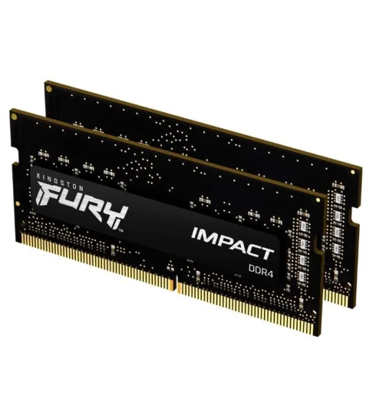 Memorie RAM notebook Kingston, SODIMM, DDR4, 64GB, 3200MHz, CL20, 1.2V, Kit of 2