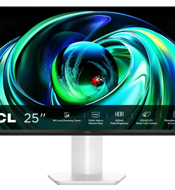 Monitor Gaming QD-Mini LED TCL 25G54, 24.5 inch, Full HD 1920x1080, 144Hz, 5ms, HDR450, HDMI, VGA, Jack