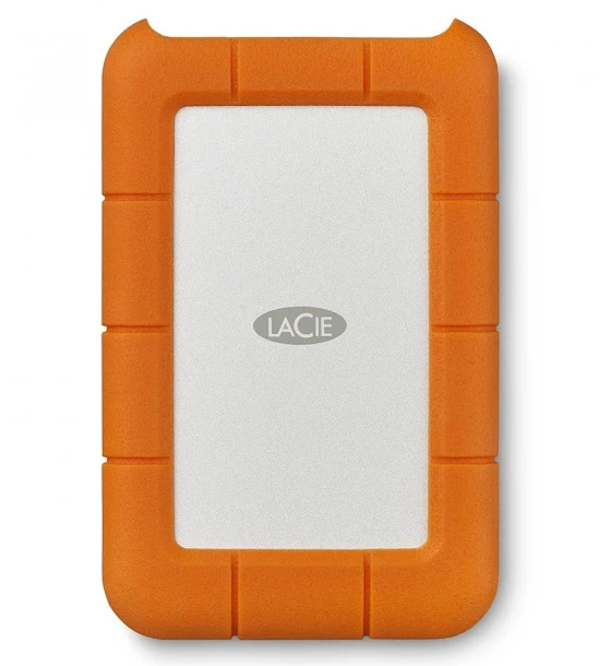 Hard Disk extern HDD Extern Lacie Rugged, 2TB, Argintiu, USB 3