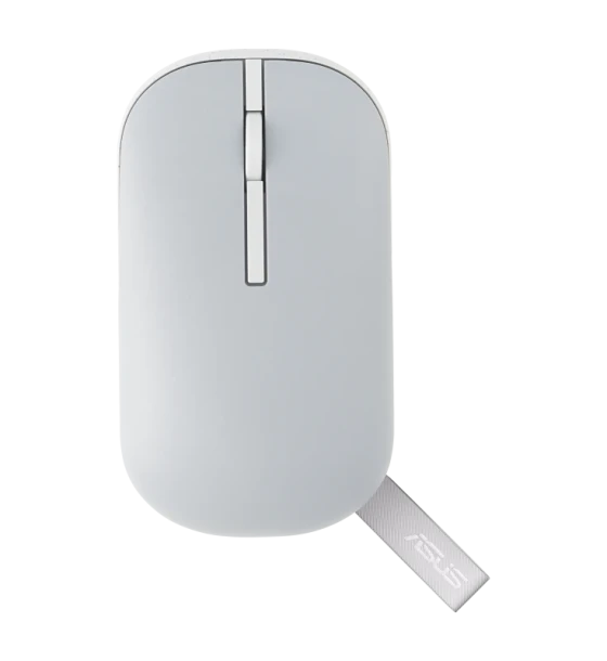 ASUS Marshmallow Mouse MD100. Form factor Ambidextrous. Movement detection technology Optical, Device interface RF Wireless + Bluetooth, Movement 1600 DPI, Buttons type Pressed buttons