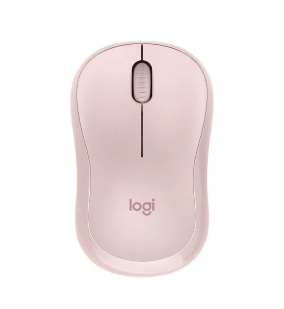 Mouse Logitech MK240 Silent Wireless, optic, interfata Bluetooth, 1000 DPI, rose