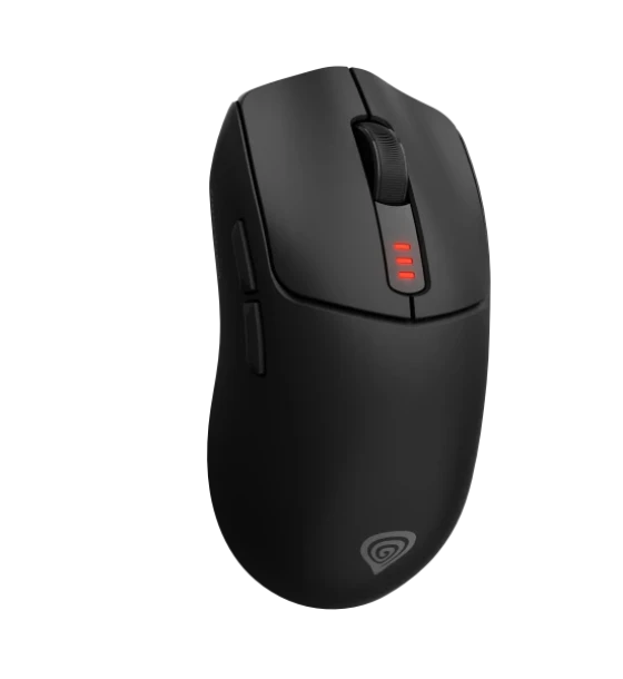 Mouse gaming wireless Gensesis Zircon 500 G2, senzor optic, interfata USB, maxima 10000 DPI, numar butoane 6, switch mecanic Huano Purple 90M, maximum frame rate 4 600 FPS, negru