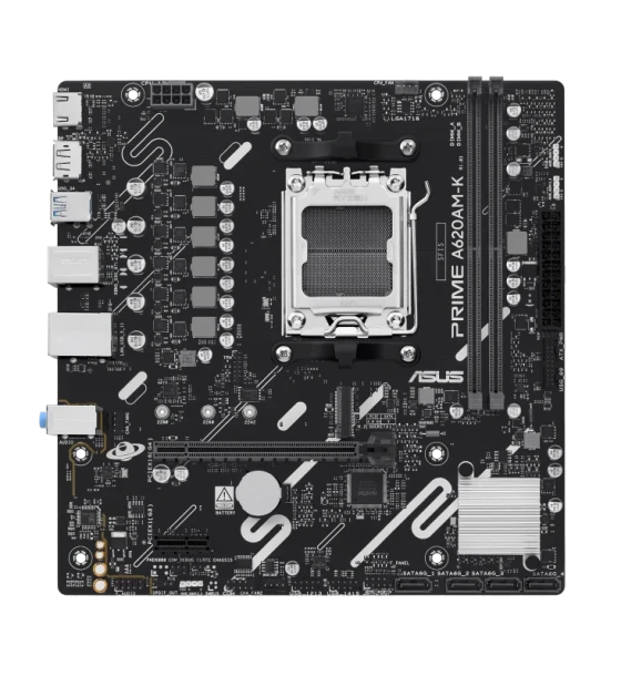 Placa de baza ASUS PRIME A620AM-K. Processor manufacturer AMD, Processor socket AM5