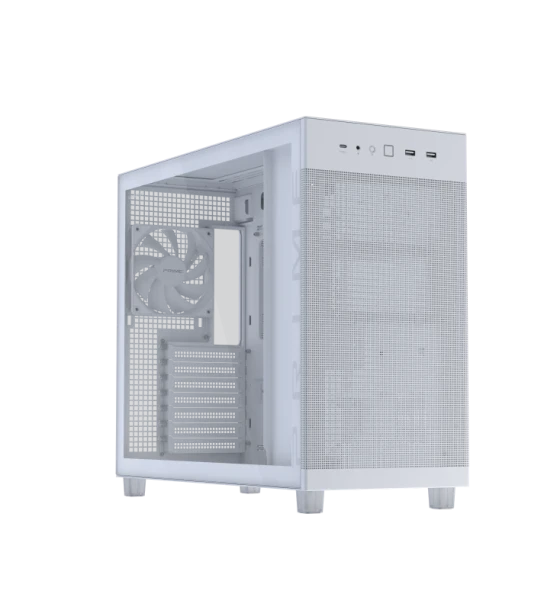 Carcasa ASUS PRIME AP303 tg white, ATX
