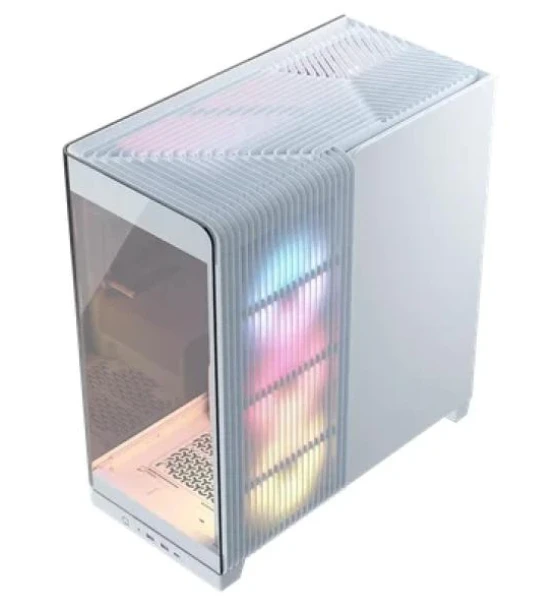 Carcasa PC CR Case 4500X ARGB Panoramic WHITE