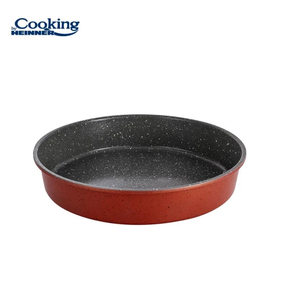 Tava rotunda acoperire ceramica 35x7 cm, anca, coooking by heinner