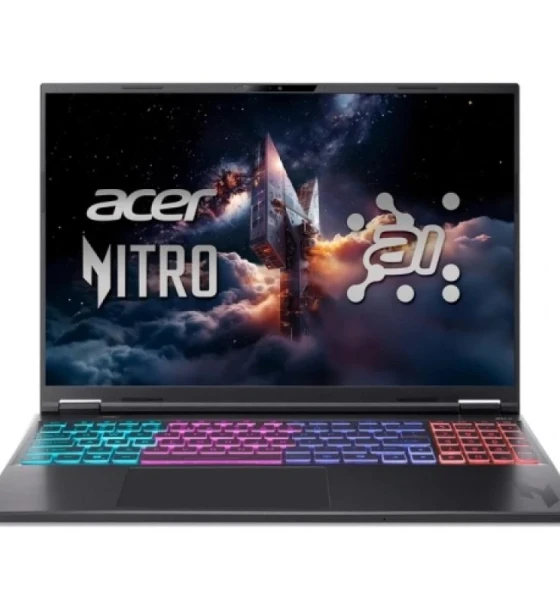 Laptop Gaming Acer Nitro 16S AI AN16S-61-R1MY, 16 inches 40.64 cm, Acer ComfyView WUXGA IPS 180Hz display with LED backlight and 100% sRGB matt, -, 16:10, AMD Ryzen AI 7 350 processor