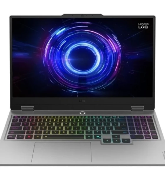 Laptop Lenovo Gaming LOQ 15IRX10, 15.6 inch FHD 1920x1080 IPS 300nits Anti-glare, 100% sRGB, 144Hz, G-SYNC, Intel Core i7-14700HX, 20C 8P + 12E/28T, P-core 2.1/5.5GHz, E-core 1.5/3.9GHz