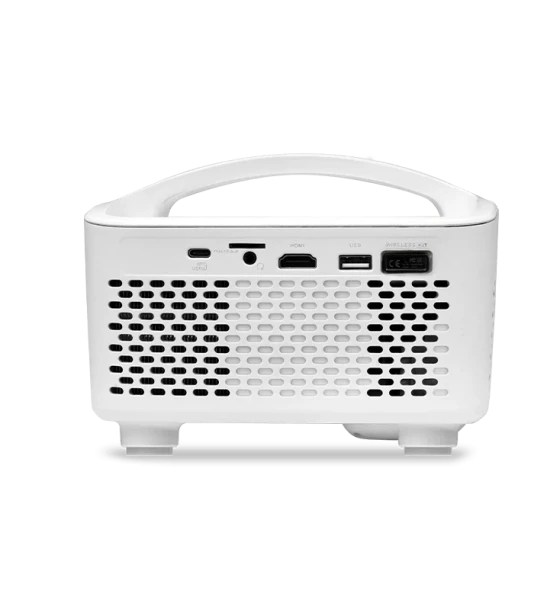 Videoproiector Fire Legend QF13s, LED 30.000 ore, 8.000 lumeni/ 350 ANSI standard, 1080p 1, 920 x 1, 080, Maximum 4K2K 3, 840 x 2, 160, 16:9/ 4:3, 1.000:1, 1.37 75 inch 1.7m, boxa 5W, HDMI
