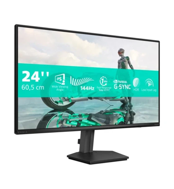 Monitor Philips 23.8 inch 24M2N3200NF, 16:9, IPS, 1920x1080, 144Hz, GtG 4ms, MPRT 0.5ms, Luminozitate max 300 cdmp, Contrast static 1500:1