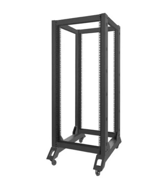 Rack deschis 19 inch 27U, 600x800, negru V2