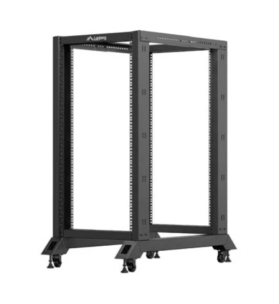 Rack deschis 19 inch 22U, 600x1000, negru