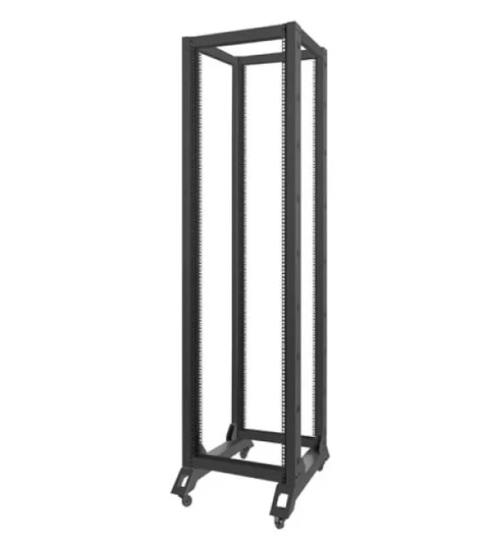 Rack deschis 19 inch 42U, 600x800, negru V2
