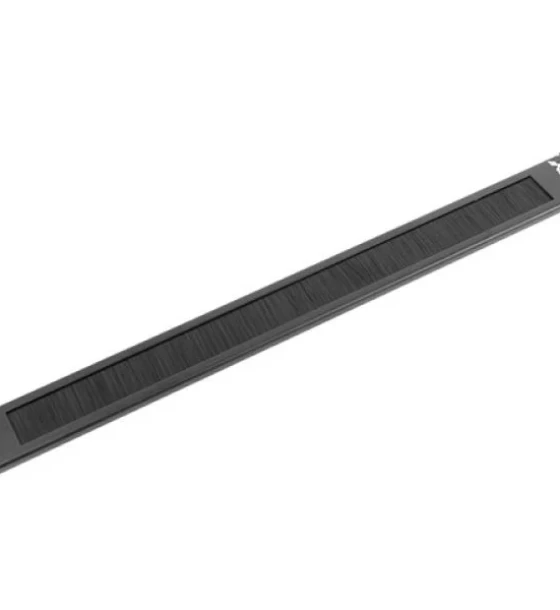 Cabinet metalic Panou cu perii 19 inch 1U negru AK-1101-B