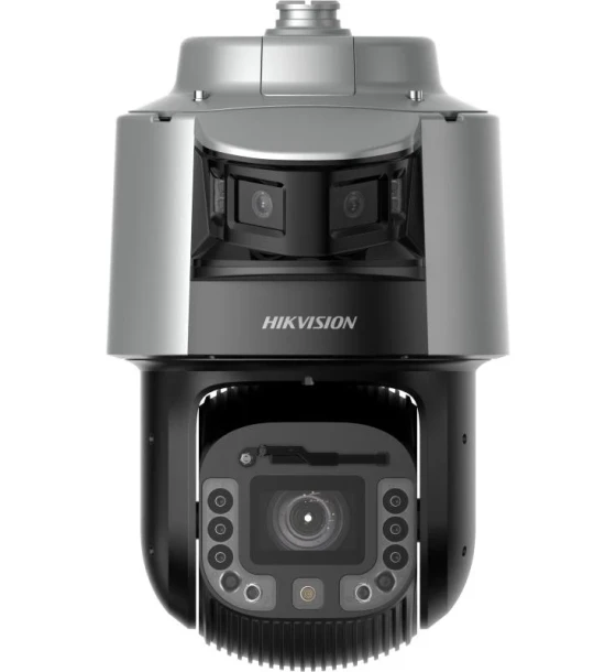 Camera supraveghere IP Camera de supraveghere IP Speed Dome 4MP Hikvision DS-2SF8C442MXG1- ELWY F0, Panoramic channel lentila fixa 2.8mm, PTZ channel lentila varifocala 6 - 252mm