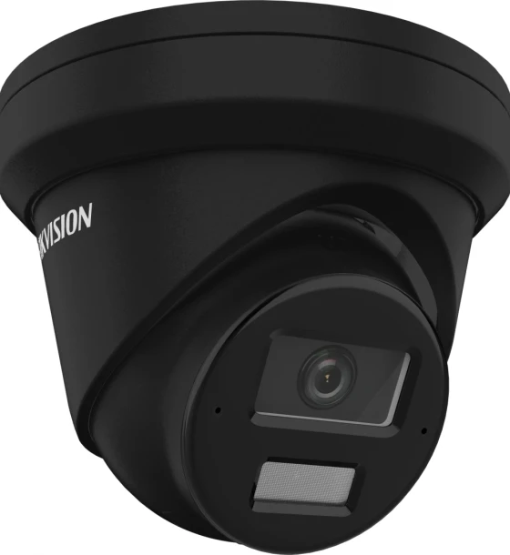 Camera de supraveghere IP Turret 4MP Hikvision DS-2CD2343G2- LI2U 2.8MM /BK, lentila fixa 2.8mm, iluminare min Color 0.005 Lux F1.6, AGC ON, 0 Lux cu lumina alba 30m, IR 30m