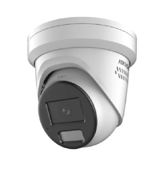 Camera de supraveghere IP Turret 8MP Smart Hybrid Light with ColorVu Hikvision DS-2CD2387G2H-LISU/SL 2.8MM EF, lentila fixa 2.8mm, iluminare min Color 0.0008 Lux F1.0, AGC ON
