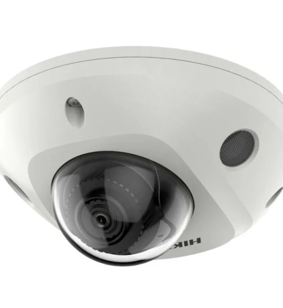 Camera de supraveghere IP Mini Dome 4MP Hikvision DS-2CD2543G2- LIS2U 2.8MM, lentila fixa 2.8mm, iluminare min Color 0.005 Lux F1.6, AGC ON, 0 Lux cu IR 30m, microfon dual incorporat