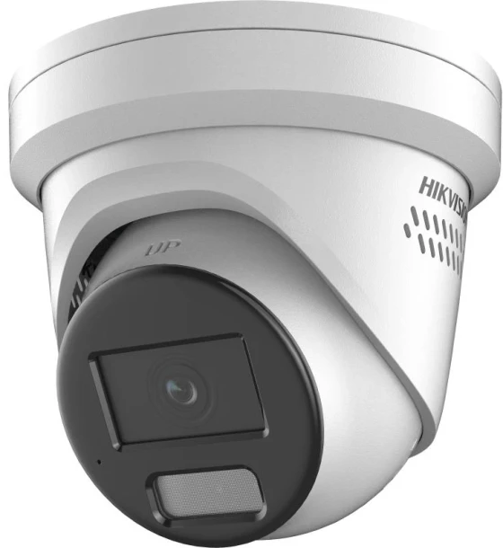 Camera de supraveghere IP Turret 4MP Smart Hybrid Light with ColorVu Fixed Hikvision DS-2CD2347G2H-LISU/SL 4MM EF, lentila fixa 4mm, iluminare min Color 0.0008 Lux F1.0, AGC ON, 0 Lux