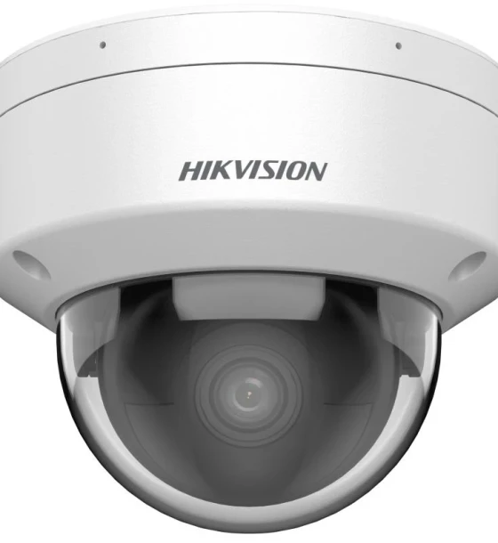 Camera de supraveghere IP Dome 8MP Powered by Darkfighter Hikvision DS-2CD2186G2H-ISU 4MM EF, lentila fixa 4mm, iluminare min. Color 0.0008 Lux F1.0, AGC ON, B/W 0 Lux cu IR 30m