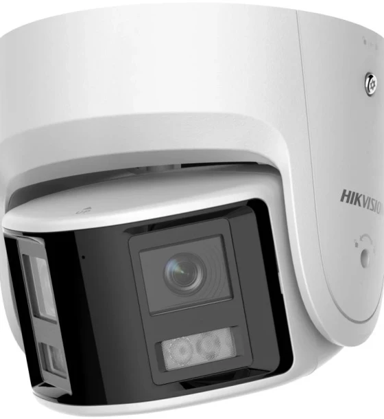 Camera de supraveghere IP Turret 4MP Hikvision DS-2CD2347G2P- LSU/SL 2.8MM, lentila fixa 2.8mm, iluminare min Color 0.0005 Lux F1.0, AGC ON, 0 Lux cu lumina alba 30m, microfon incorporat