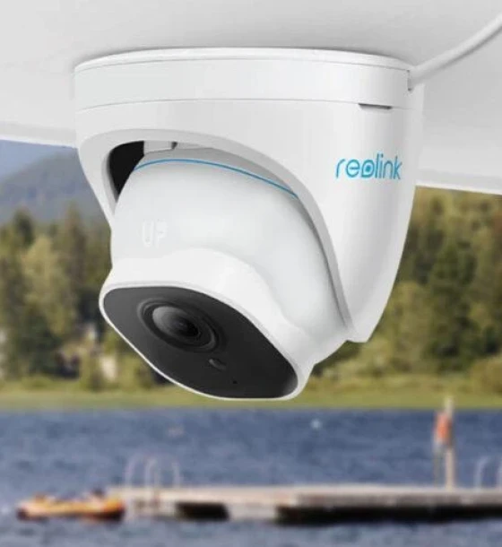 Camera de supraveghere Reolink RLC-520A P324 Senzor 1/2.7 inchCMOS video 5 Megapixeli 2880X1616 pixeli Cadre/secunda 30 FPS Lentila fixa 2.8mm Diafragma F1.6 Unghi de vizualizare orizontal