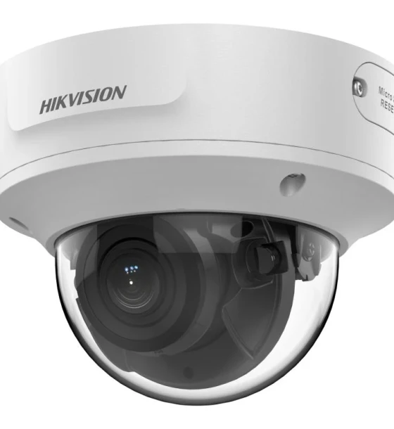 Camera de supraveghere IP Dome 6MP Hikvision DS-2CD2763G2-IZS 2.8-12MM, lentila varifocala 2.8-12mm, iluminare min Color 0.005 Lux F1.6, AGC ON, B/W 0 Lux cu IR 30m, interfata audio 1