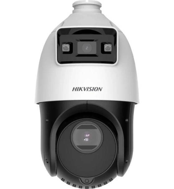 Camera de supraveghere IP Speed Dome 4MP Hikvision DS-2SE4C425MWG-E, lentila Bullet channel 2.8 mm PTZ channel 4.8 to 120 mm, 25 x optical, Iluminare Bullet channel 0.0005 Lux F1.0, AGC ON