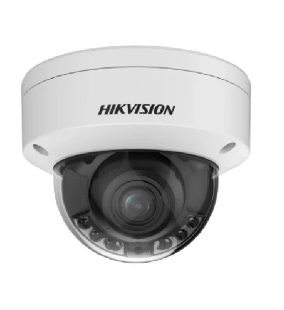 Camera de supraveghere IP Dome 8MP Hikvision DS-2CD2787G2HT- LIZS 2.8-12MM EF, lentila varifocala 2.8-12mm, iluminare Color 0.0028 Lux F1.2, AGC ON, 0 Lux cu lumina alba 40m