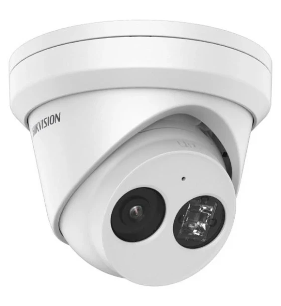 Camera supraveghere IP Camera supraveghere Hikvision IP turret DS-2CD2343G2-IU 2.8mm, 4MP, Acusens - filtrarea alarmelor false dupa corpul uman si masini, microfon audio incorporat, senzor 1