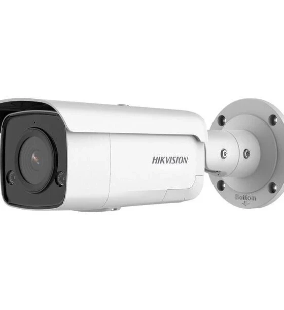 Camera supraveghere Hikvision IP Bullet DS-2CD2T46G2-ISU/SL 2.8mm 4MP, low-light powered by Darkfighter, Acusens deep learning algorithms- filtrarea alarmelor false dupa corpul uman si
