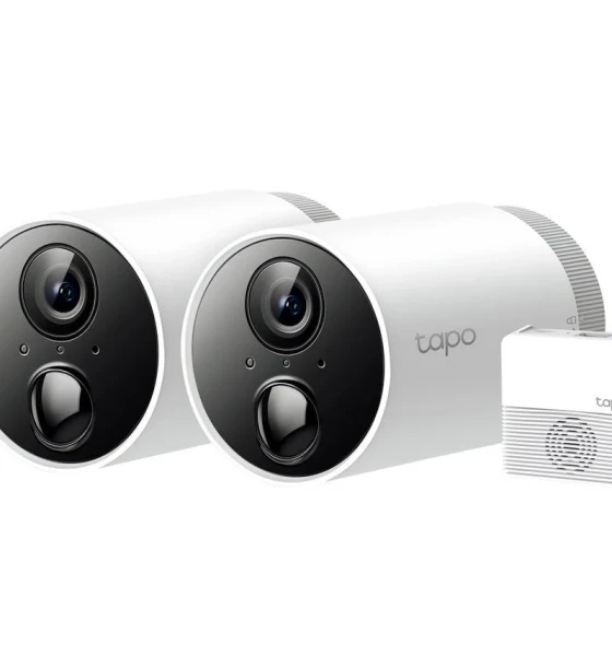 Camera supraveghere IP Kit camere Supraveghere WIFI, wireless TAPO C400S2, 2.4 GHz, WPA WPA2- PSK, Detectează mișcarea, persoane, animale si autovehicule, Compresie video H.264, Frame Rate 15fps
