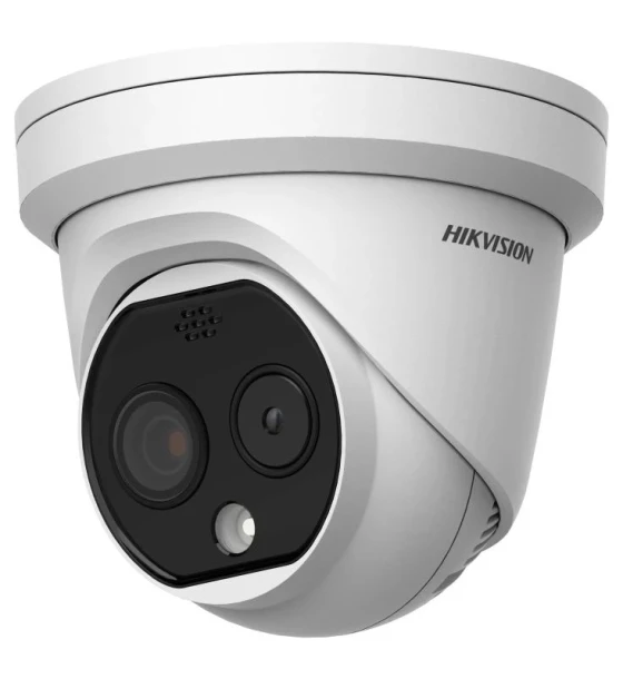 Camera supraveghere Thermal si Optical IP Turret DS-2TD1217-2/QA termal 160 x 120, output image 25 fps 1280 x 720, 704 x 576, 640 x 480, 352 x 288, 320 x 240 optic 2688 x 1520