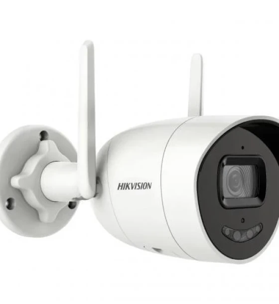 Camera supraveghere IP Camera supraveghere Hikvision IP Bullet DS-2CV2027G0-LDW 2.8mm, ColorVu - imagini color 24 color si pe timp de noapte