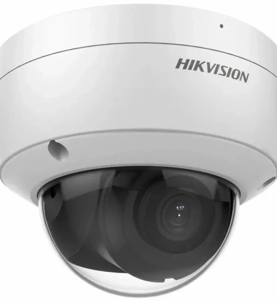 Camera supraveghere Hikvision IP DS-2CD2166G2-ISU 2.8mm AcuSense Fixed Dome Network Camera 6 MP, 1/2.4 inch Progressive Scan CMOS, 2.8 mm, horizontal FOV 105, vertical FOV 55