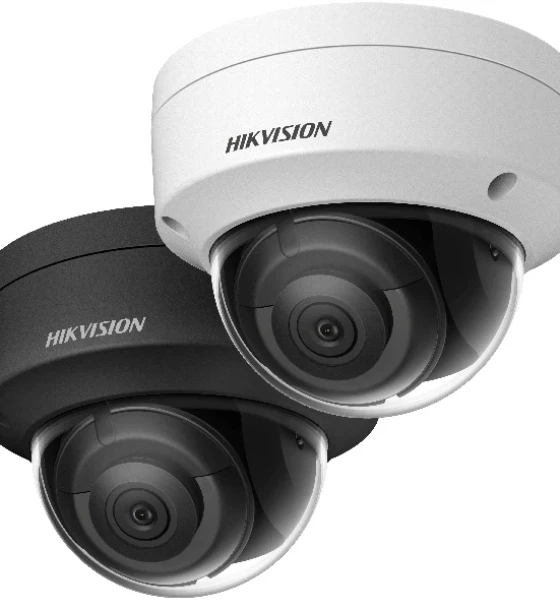 Camera supraveghere IP Camera supraveghere Hikvision IP dome DS-2CD2143G2-IS BLACK 2.8mm, 4MP, Acusens - filtrarea alarmelor false dupa corpul uman si masini