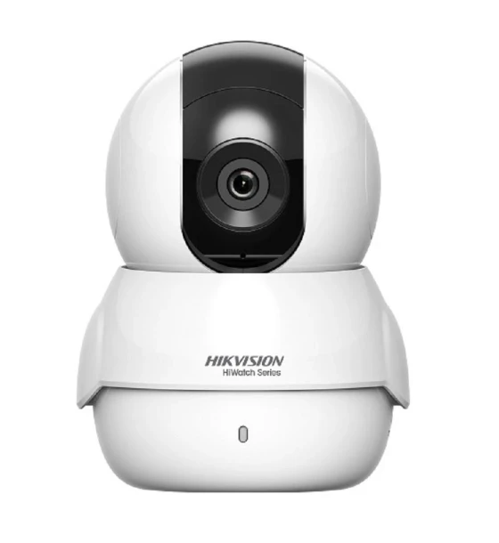 Camera supraveghere Hiwatch mini PT HWC-P120-D/W 2.0MM W 2MP, WIFI 2.4 GHz, distanta 80m, microfon si difuzor incorporat, 1920 x 1080 30fps, iluminare Color 0.028 Lux F2.0, AGC ON