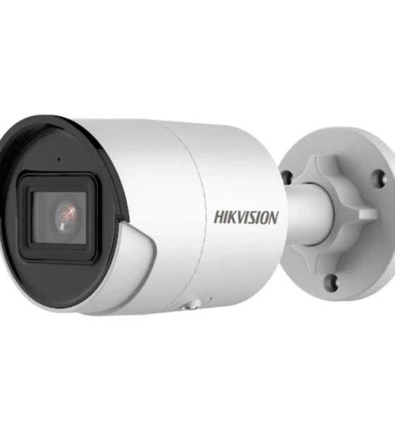 Camera supraveghere IP Camera supraveghere Hikvision IP bullet DS-2CD2043G2-IU 2.8mm, 4MP, Acusens - filtrarea alarmelor false dupa corpul uman si masini, microfon audio incorporat, senzor 1
