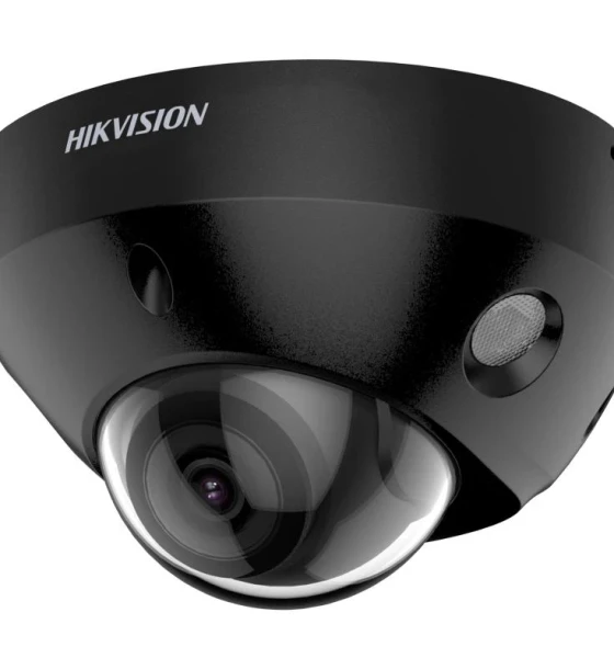 Camera supraveghere Hikvision Mini Dome DS-2CD2547G2-LS 2.8mm BLACK, 4MP, WDR 130dB, 24 colorful imaging, 1/1.8 inch Progressive Scan CMOS, IR 30M, 1 RJ45 10 M self-adaptive Ethernet port