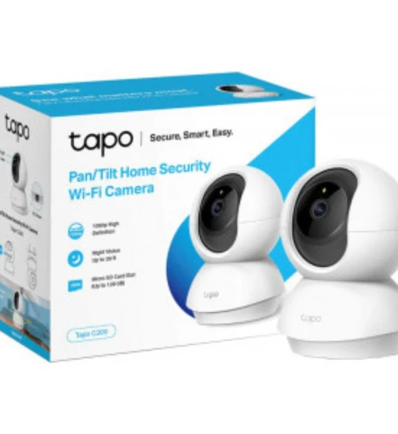 Camera supraveghere IP Camera Supraveghere WIFI Tp-link, wireless Tapo C200, Senzor 1.9 inch, 1080p, 15fps, Cerinte sistem iOS 9+, Android 4.4+, Distanta focala 4mm, f2.4, 2-way audio