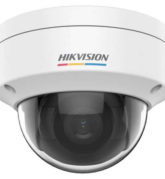 Camera supraveghere Hikvision IP Dome DS-2CD1127G0 2.8MM, 2MP, Senzor 1/2.8 inch Progressive Scan CMOS 1920 x 1080 Iluminare Color 0.001 Lux F1.0, AGC ON