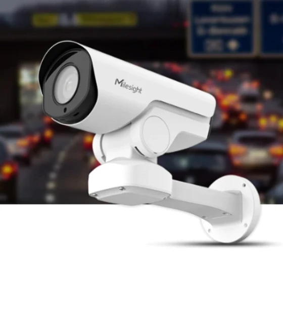 Camera supraveghere IP Milesight AI Road Traffic PTZ Bullet Plus Camera TS4467-X20RPE
