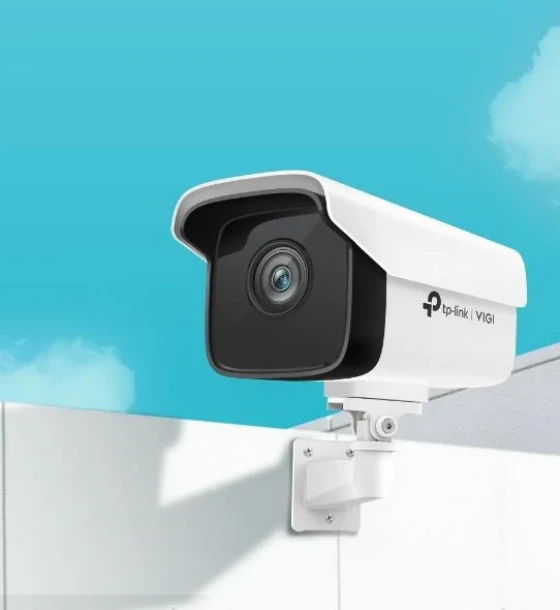 Camera supraveghere IP TP-LINK VIGI 3MP Outdoor Bullet Network Camera, 1.8 inch Progressive Scan CMOS, obiectiv 6 mM, 6 mm F2, vertical FOV 28.7, diagonal FOV 60, distanta IR 30m, dimensiuni