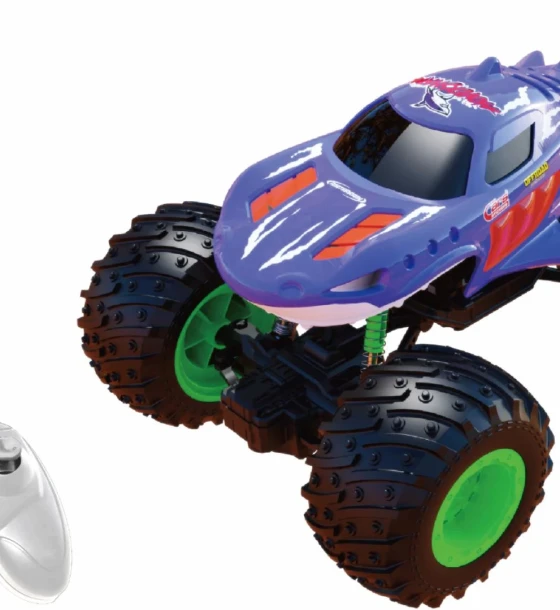 Masinuta cu telecomanda tip camion beast runners, scara 1, 21CM, mov