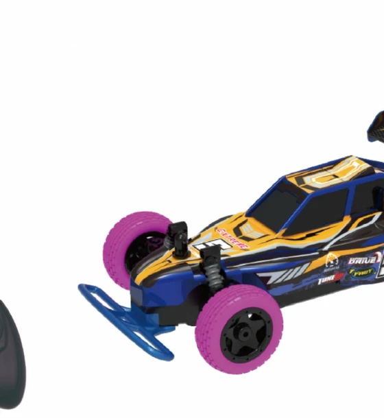 Masinuta cu telecomanda NITRO racer, scara 1, 19CM, portocaliu