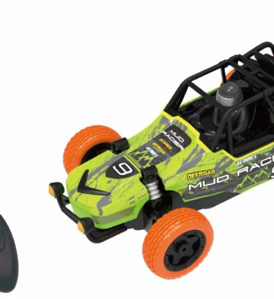 Masinuta cu telecomanda NITRO racer, scara 1, 19CM, verde