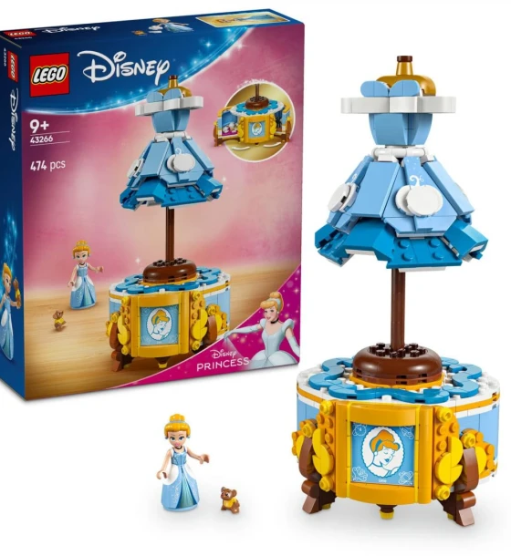 Set de constructie Rochia cenusaresei, lego 43266