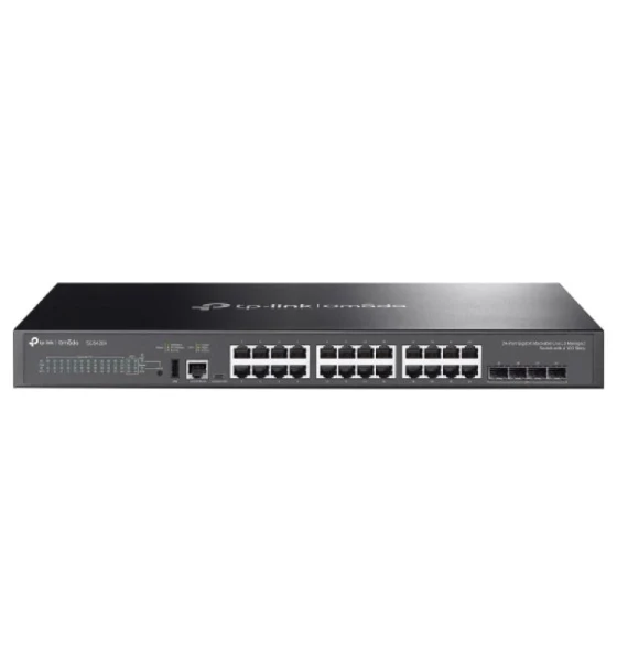 TP-Link Omada SG5428X. Switch type Managed, Switch layer L3. Basic switching RJ-45 Ethernet ports type Gigabit Ethernet 10/100, Basic switching RJ-45 Ethernet ports quantity 24