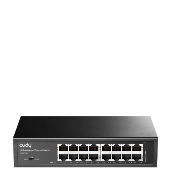 Switch Cudy 16-Port Gigabit Metal, Gigabit Ethernet 10/100, Cat3, Cat4, Cat5, Cat5e, Cat6