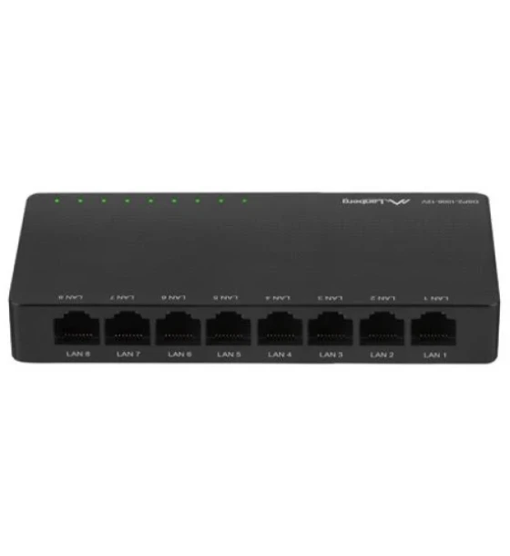 Switch retea Switch DSP2-1008-12V 8x 1 Gb s, fara management, Gigabit Ethernet, desktop, 12V